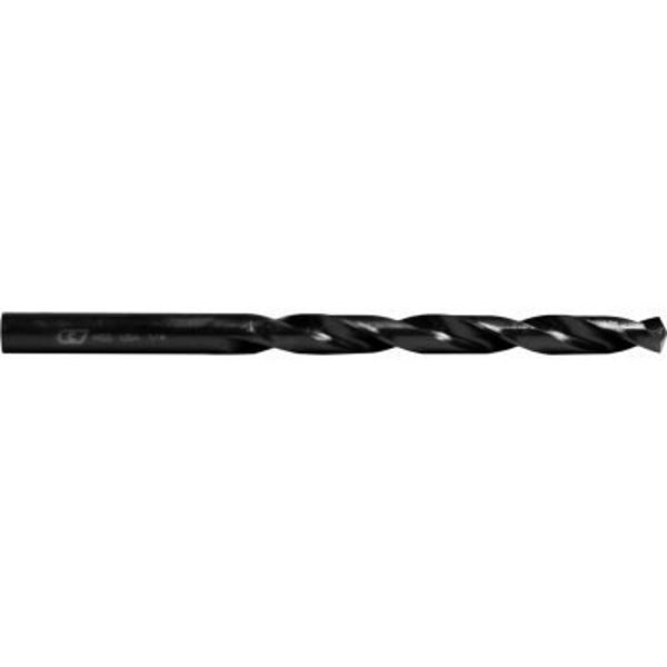 Century Drill & Tool Century Drill - Black Oxide Drill Bit - 135Deg - 3/16 x 3-1/2" 24412